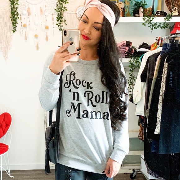 The House Of Gentry Sweaters - Rock N Roll Mama Sweatshirt